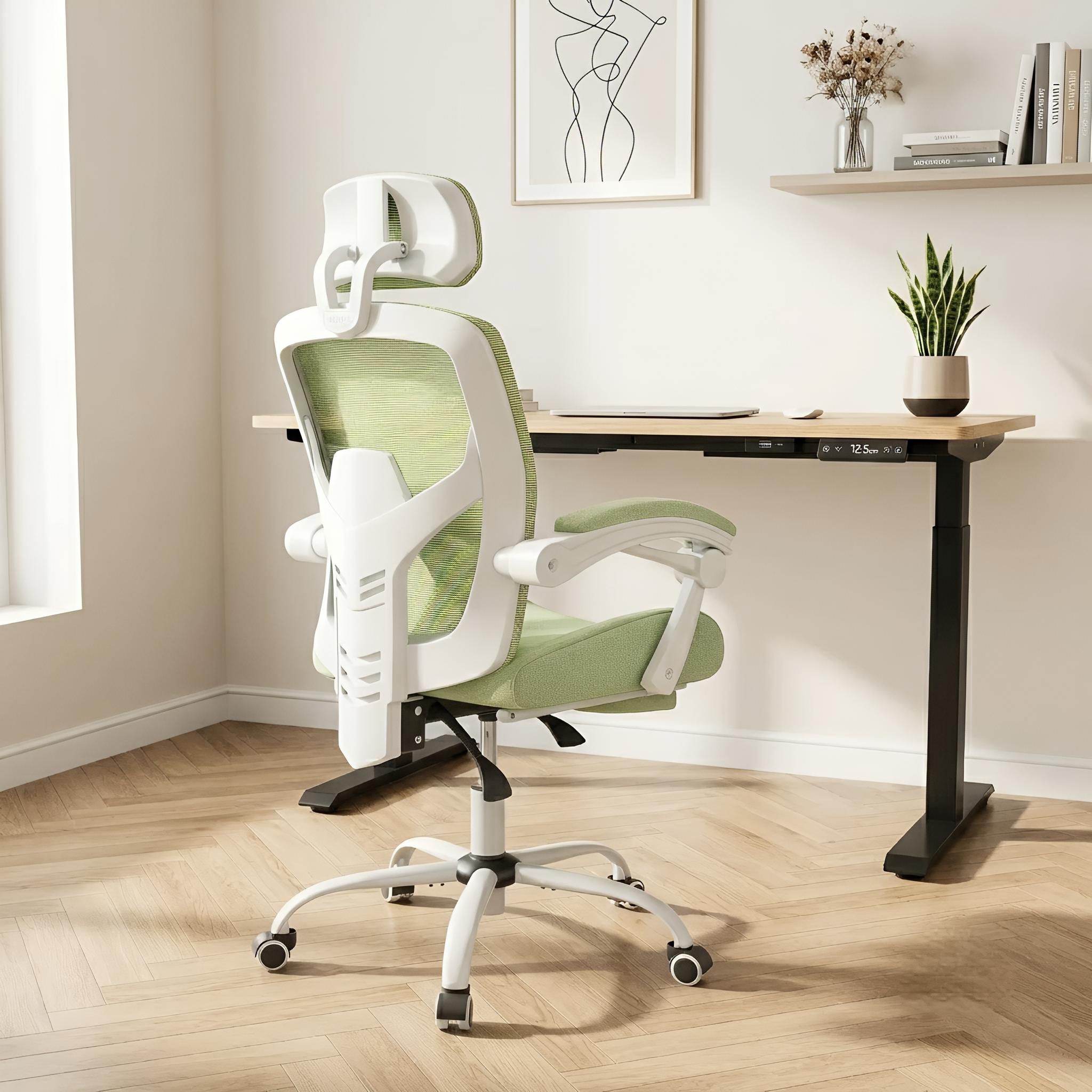 Chaise bureau ergonomique inclinable maille confort