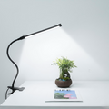 Lampe clip LED bureau lecture noire