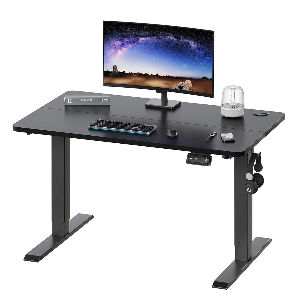 Bureau électrique réglable hauteur 100 cm mémoire assis debout
