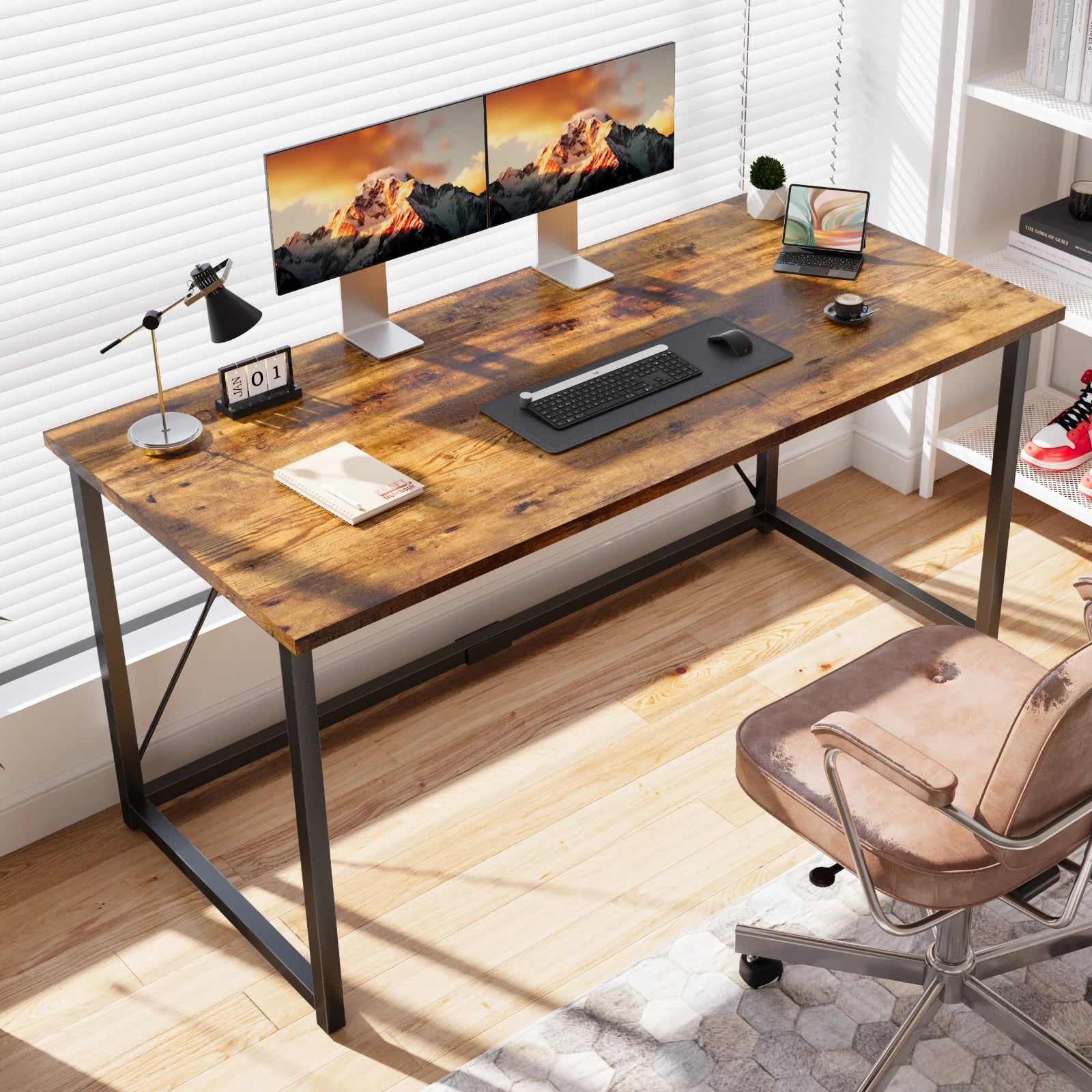 Bureau ergonomique réglable hauteur assis debout