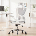Chaise de bureau ergonomique appui tête réglable maille