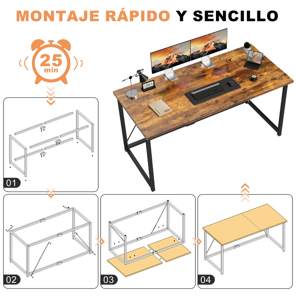 Bureau ergonomique réglable hauteur assis debout
