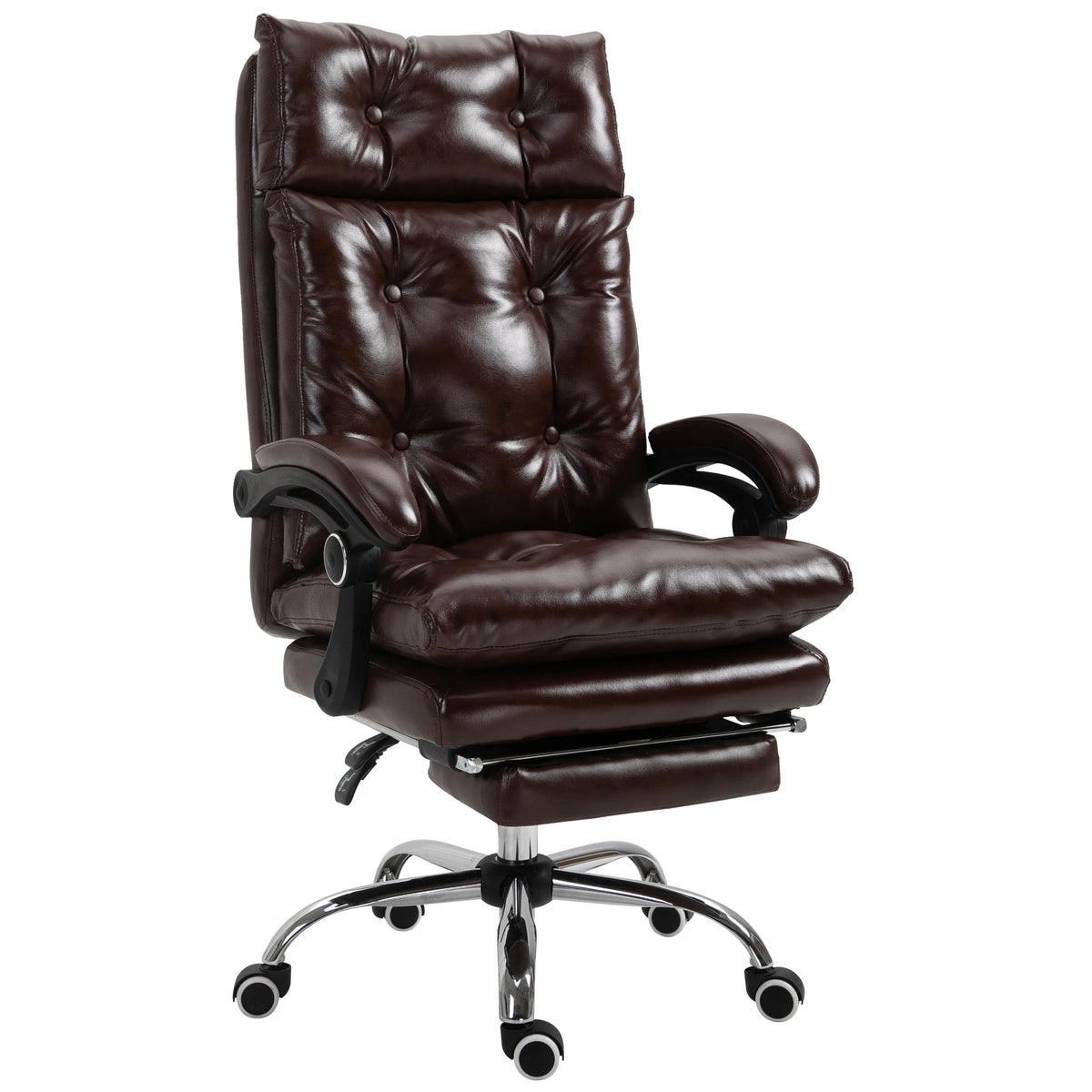 Chaise de bureau ergonomique inclinable avec repose pieds