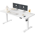 Bureau assis debout électrique avec port usb 160x70